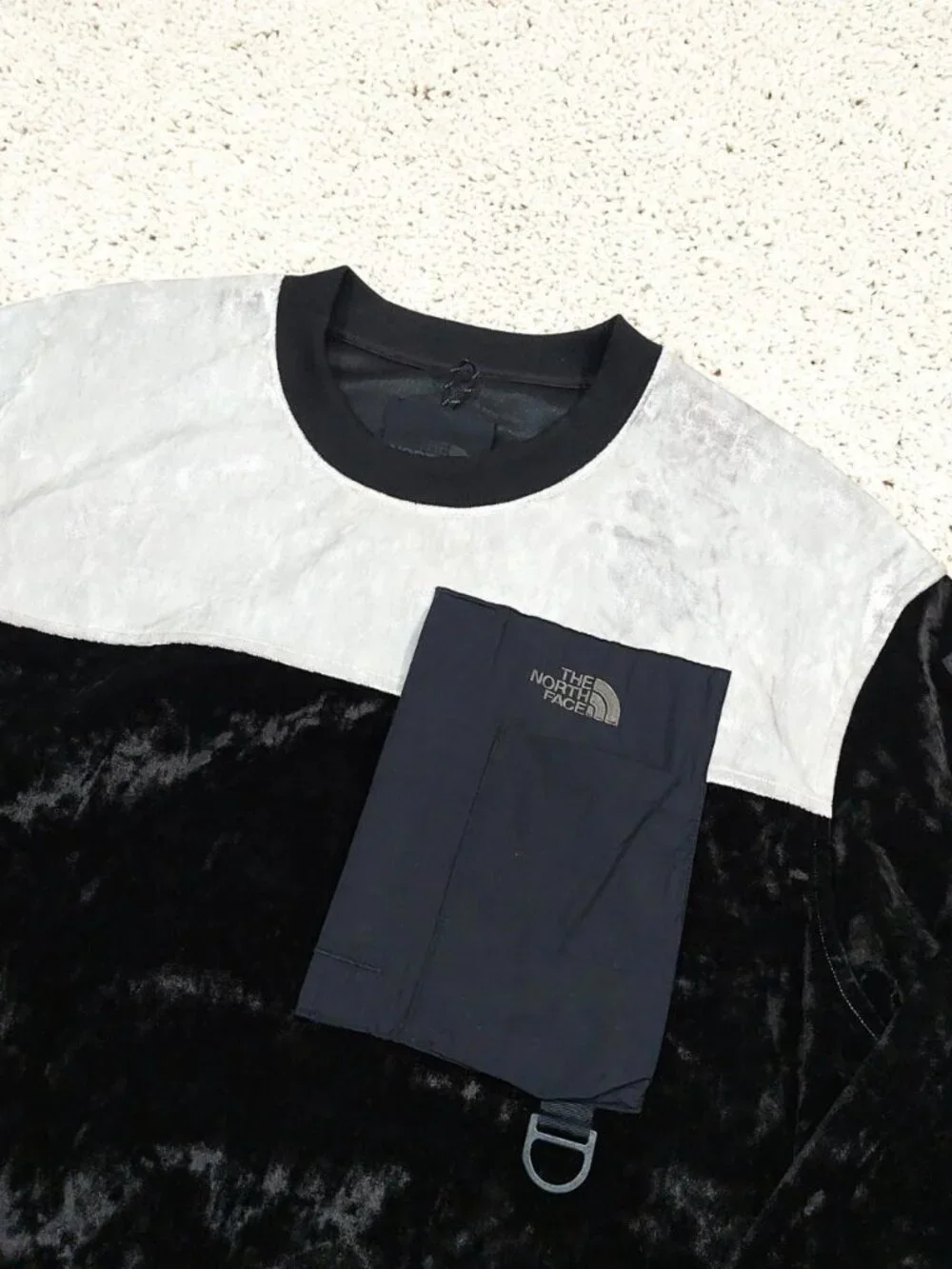 The North Face: Black Series Technical Velvet Crewneck Sweater Long Sleeve. Sz S